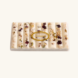 ΣΟΚΟΛΑΤΑ ΛΕΥΚΗ ΜΕ ΞΗΡΟΥΣ ΚΑΡΠΟΥΣ & ΣΤΑΦΙΔΕΣ